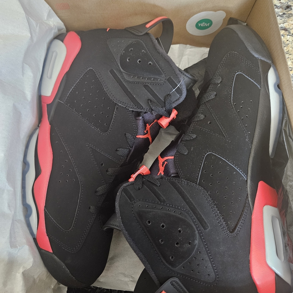 Jordan 6 Reverse Infared Salesman Size 13